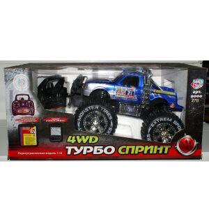 ДЖИП СПОРТ. Р/У НА АKКУМ."ТУРБО СПРИНТ" 1:12, СО СВЕТОМ 9000 EV5852 В КОР. 24*22*48СМ в кор.6шт ― Luckfamily.ru