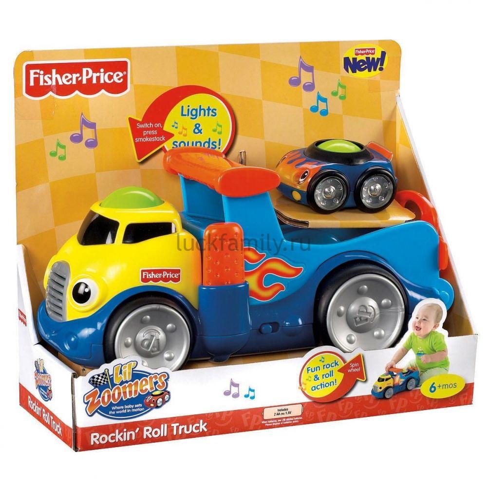 "Веселые гонщики" Fisher Price Яркий грузовик T5772