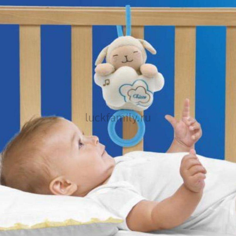 Музыкальная подвеска для кроватки Chicco Мягкая овечка