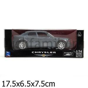 МАШИНА МЕТАЛЛ. ИНЕРЦ. CHRYSLER 300C, 1:32, ОТКРЫВ. ДВЕРИ В КОР. в кор.4*12шт. ― Luckfamily.ru