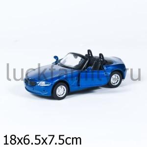 МАШИНА МЕТАЛЛ. ИНЕРЦ. BMW Z4 1:32, ОТКРЫВ. ДВЕРИ В КОР. в кор.4*12шт ― Luckfamily.ru