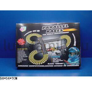 ТРЕК ОТ СЕТИ (220V), ДЛИНА 495СМ, С АКСЕСС, ЦВЕТ В АССОРТ. 0812 EV5847 В РУСС КОР 50*34СМ в кор.12шт ― Luckfamily.ru