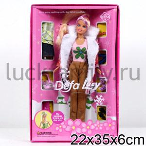 КУКЛА (МЕНЯЕТ ЦВЕТ ВОЛОС) С АКСЕСС., ОДЕЖДА В АССОРТ. В КОР. 35*22СМ в кор.2*12шт ― Luckfamily.ru