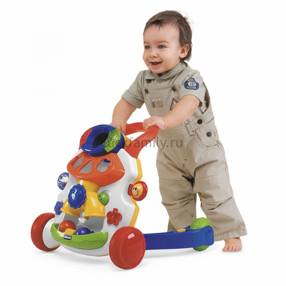 Игрушка развивающая Chicco Игровой центр-ходунки 2 в 1
