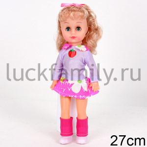 КУКЛА "НАСТЕНЬКА", ОДЕЖДА В АССОРТ. В ПАК. (РУСС. УП.) 27СМ в кор.6*24шт ― Luckfamily.ru