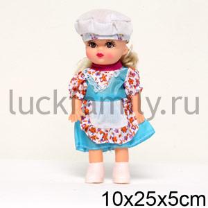 КУКЛА "НАСТЕНЬКА", ОДЕЖДА В АССОРТ. В ПАК. (РУСС. УП.) 17СМ в кор.3*72шт ― Luckfamily.ru