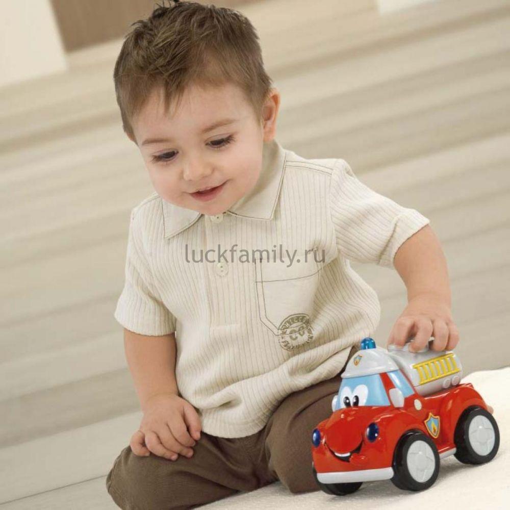 Веселый грузовичок Chicco Firetruck