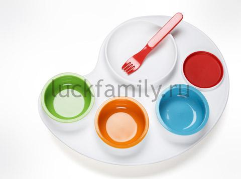 Развивающий набор для еды Skip Hop Palette Plate