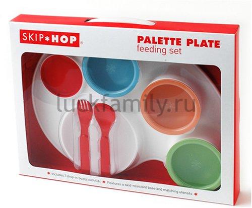 Развивающий набор для еды Skip Hop Palette Plate