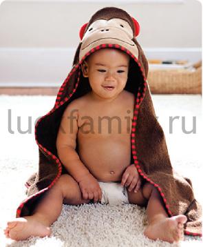 Полотенце с капюшоном Skip Hop Zoo Hooded Towel