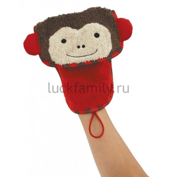 Мочалка-варежка-игрушка Skip Hop Zoo Mitt