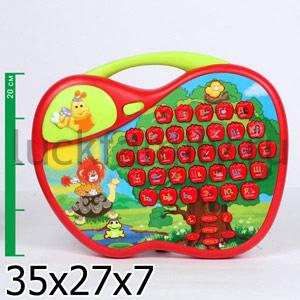 ИГРУШКА ОБУЧАЮЩАЯ "УМКА" "АЗБУКА ЛЬВЕНКА" НА БАТ. РУССИФИЦ. 1349 В РУСС. КОР. 35*27СМ в кор.2*15шт ― Luckfamily.ru