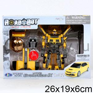 РОБОТ-ТРАНСФОРМЕР "GALAXY DEFENDER" МАШИНА MITSUBISI MOTORS 1:32 52080 EV6133 В КОР. в кор.24шт ― Luckfamily.ru