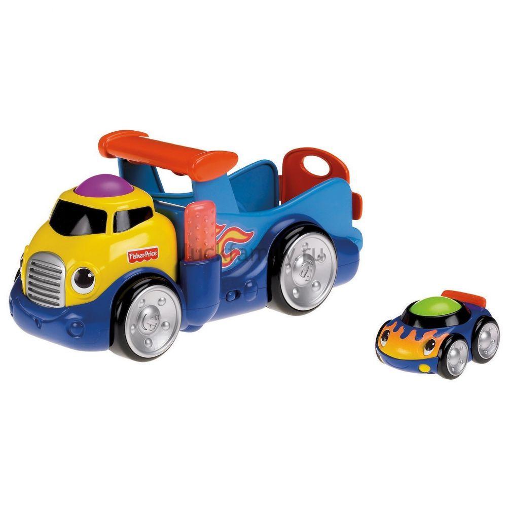 "Веселые гонщики" Fisher Price Яркий грузовик T5772