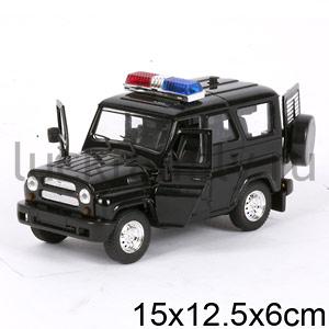УАЗ HUNTER "ТЕХНОПАРК" МЕТАЛЛ ИНЕРЦ СЛУЖЕБНЫЙ С СИРЕНОЙ И МИГАЛКАМИ В КОР. в кор.2*48шт ― Luckfamily.ru