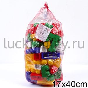 КОНСТРУКТОР "ЮНИОР" (93ЭЛ.) В МЕШКЕ в кор.10шт ― Luckfamily.ru