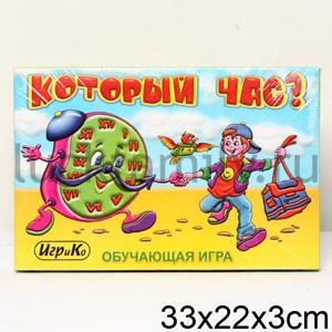 КОТОРЫЙ ЧАС? НАСТОЛЬНАЯ ИГРА в кор.20шт ― Luckfamily.ru