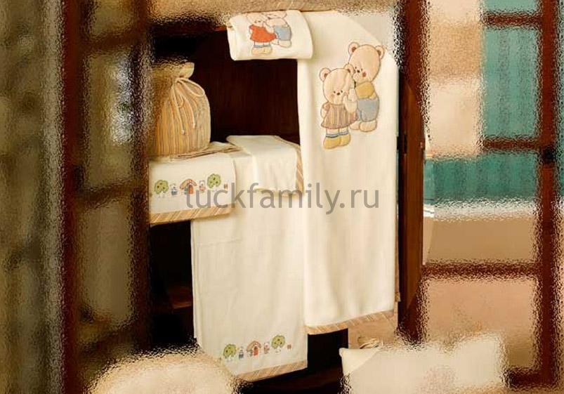 Постельный комплект для люльки Baby Piu линия 140 Biba 4 времени года в чемодане