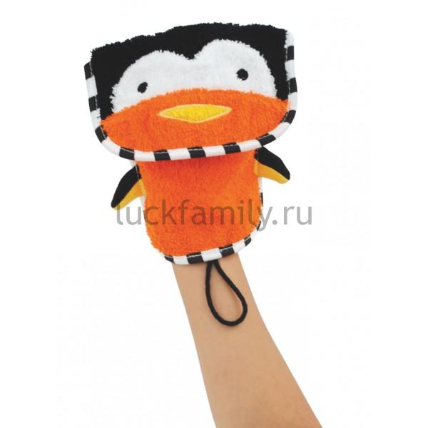 Мочалка-варежка-игрушка Skip Hop Zoo Mitt