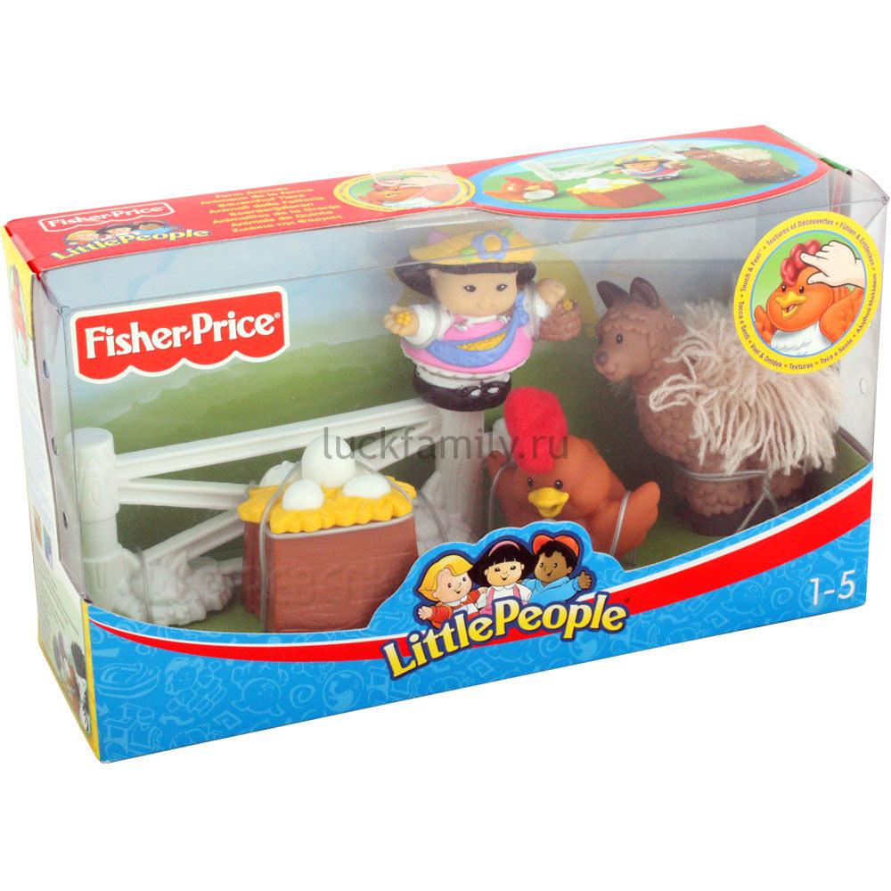 "Маленькие Человечки" Fisher Price Животные на ферме K0727 в ассортименте