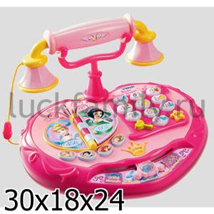 ИГРУШКА РАЗВИВАЮЩ. "VTECH" ОБУЧАЮЩИЙ ТЕЛЕФОН МАЛЕНЬКОЙ ПРИНЦЕССЫ НА БАТ. В РУСС. КОР. в кор.6шт ― Luckfamily.ru