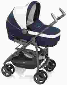 ИНГЛЕЗИНА, КОЛЯСКА комбинир. 3 в1 ZIPPY EVO SYSTEM MARINA с шасси Zippy Evo Slate, (т.син/бел)	 ― Luckfamily.ru