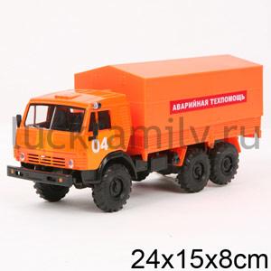 МАШИНА "ТЕХНОПАРК" МЕТАЛЛ. ИНЕРЦ. КАМАЗ АВАРИЙНАЯ ТЕХПОМОЩЬ 3303 A53-H09050 В КОР. в кор.24шт ― Luckfamily.ru