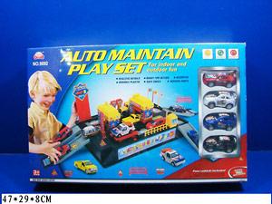 ИГРОВОЙ НАБОР АВТОСЕРВИС С 4-МЯ МАШИНКАМИ И АКСЕСС. 9892 EV8018 В КОР. 47*29*8СМ в кор.2*12шт ― Luckfamily.ru