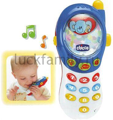 Игрушка развивающая Chicco Телефон музыкальный с картинками
