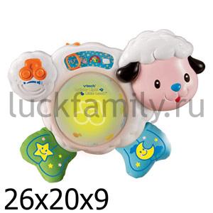 ДЕТСКИЙ НОЧНИК "VTECH" ОВЕЧКА НА БАТ. СВЕТ+ЗВУК, АНГЛ. ОЗВУЧ., 3 РЕЖИМА РАБОТЫ В КОР. в кор.6шт ― Luckfamily.ru