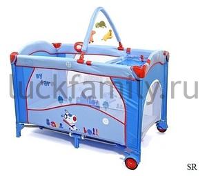 Манеж-кровать Bebe Planete "Animals" ― Luckfamily.ru