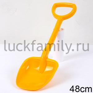 ЛОПАТА 48СМ ЖЕЛТАЯ в кор.45шт ― Luckfamily.ru