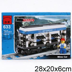 КОНСТРУКТОР ПЛАСТ. СПЕЦВАГОН 205ДЕТ. 633 EV9303 В КОР. 28*19*6СМ в кор.24шт (Р) ― Luckfamily.ru