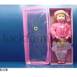 КУКЛА "КСЮША" ИНТЕРАКТИВНАЯ ОЗВУЧ. НА БАТ. РУССИФИЦ. 5111 EV5925/EV9481 В СУМКЕ (РУСС. УП. в кор.9шт ― Luckfamily.ru