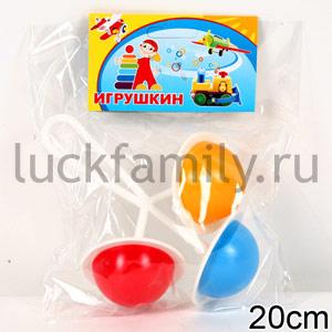 ПОГРЕМУШКА "ЗОНТИКИ" в кор.80шт ― Luckfamily.ru