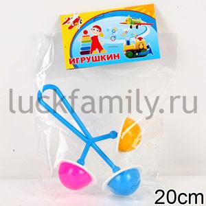 ПОГРЕМУШКА "ПУГОВКА" в кор.100шт ― Luckfamily.ru
