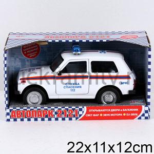 МАШИНА ИНЕРЦ МЧС СЛУЖБА СПАСЕНИЯ, СВЕТ+ЗВУК, РУСС. СЕРИЯ 9078-A EV8974/EV8674 В КОР. в кор.2*18шт ― Luckfamily.ru
