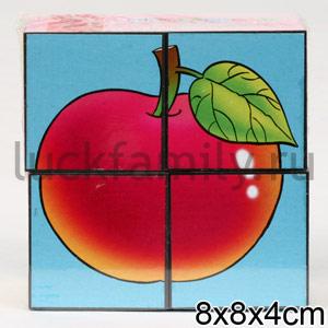 КУБИКИ Д/САМЫХ МАЛЕНЬКИХ СЕРИЯ-2 уп.12шт в кор.6уп ― Luckfamily.ru