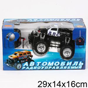 ДЖИП ДПС Р/У НА АККУМ. СВЕТ, РУСС. ДИЗАЙН 1:20 ЦВЕТ В АССОРТ. 333-22 В РУСС. КОР. 29*16СМ в кор.30шт ― Luckfamily.ru