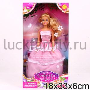КУКЛА, ЦВЕТ ОДЕЖДЫ В АССОРТ. В КОР. 33*18*6СМ (С) в кор.2*24шт ― Luckfamily.ru