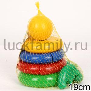 ПИРАМИДКА ЛОГИКА МИНИ (ШАР) в кор.10шт ― Luckfamily.ru
