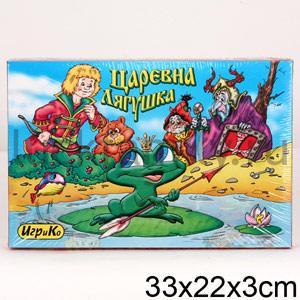 ЦАРЕВНА-ЛЯГУШКА. ИГРА + СКАЗКА + 6 РАСКРАСОК в кор.20шт ― Luckfamily.ru