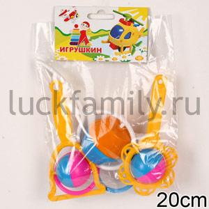 НАБОР ПОГРЕМУШЕК "БУТУЗ" в кор.40шт ― Luckfamily.ru