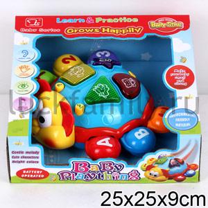 ИГРУШКА ЖУК НА БАТ. СВЕТ+ЗВУК, РУССИФИЦ., ВРАЩАЕТСЯ 7013 EV10455 В РУСС. КОР. 21*20СМ в кор.2*18шт. ― Luckfamily.ru