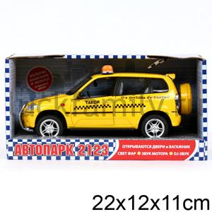 ДЖИП ТАКСИ ИНЕРЦ. СВЕТ+ЗВУК, ОТКРЫВ. ДВЕРИ, РУСС. ДИЗ. 9079-C EV10425 В РУСС.КОР.19*8СМ в кор.2*18шт ― Luckfamily.ru