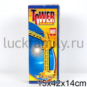 СТРОИТЕЛЬНЫЙ КРАН НА ПУЛЬТЕ 6866 В КОР. 42*15*14СМ в кор.2*24шт ― Luckfamily.ru