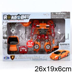 РОБОТ-ТРАНСФОРМЕР "GALAXY DEFENDER" МАШИНА LOMBARGHINI 52010 EV10255 В КОР. 26*19*6СМ в кор.24шт ― Luckfamily.ru