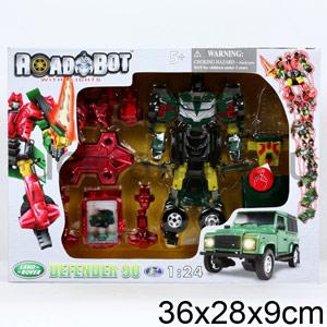 РОБОТ-ТРАНСФОРМЕР "GALAXY DEFENDER" МАШИНА LAND ROVER 53030 EV10265 В КОР. 37*28*9СМ в кор.12шт. ― Luckfamily.ru