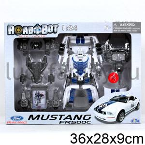 РОБОТ-ТРАНСФОРМЕР "GALAXY DEFENDER" МАШИНА FORD MUSTANG 53070 EV10270 В КОР. 28*37*9СМ в кор.12шт ― Luckfamily.ru