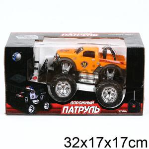 ДЖИП Р/У НА АККУМ. СО СВЕТОМ, РУСС. ДИЗАЙН, 1:16, ЦВЕТ В АССОРТ. 666-43 В КОР. 32*17СМ в кор.24шт ― Luckfamily.ru
